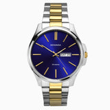Sekonda Classic Mens Watch | Silver Case & Stainless Steel Bracelet With Blue Dial | 1440
