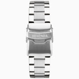 Sekonda Velocity Chronograph Mens Watch | Silver Case & Stainless Steel Bracelet With Green Dial | 1913
