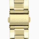 Sekonda Taylor Mens Watch | Gold Case & Stainless Steel Bracelet With Green Dial | 1996