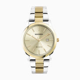 Sekonda Taylor Mens Watch | Two Tone Case & Stainless Steel Bracelet With Champagne Dial | 1997