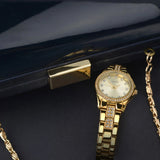 Sekonda Day To Night Ladies Watch | Gold Case & Alloy Bracelet With Champagne Dial | 2020