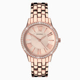 Sekonda Charlotte Ladies Watch | Rose Gold Case & Alloy Bracelet With Rose Gold Dial | 2400