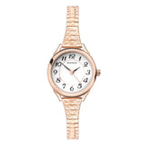 Sekonda Easy Reader Ladies Watch | Rose Gold Case & Stainless Steel Bracelet With White Dial | 2639