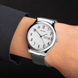 Sekonda Easy Reader Ladies Watch | Silver Alloy Case & Stainless Steel Bracelet With White Dial | 30122