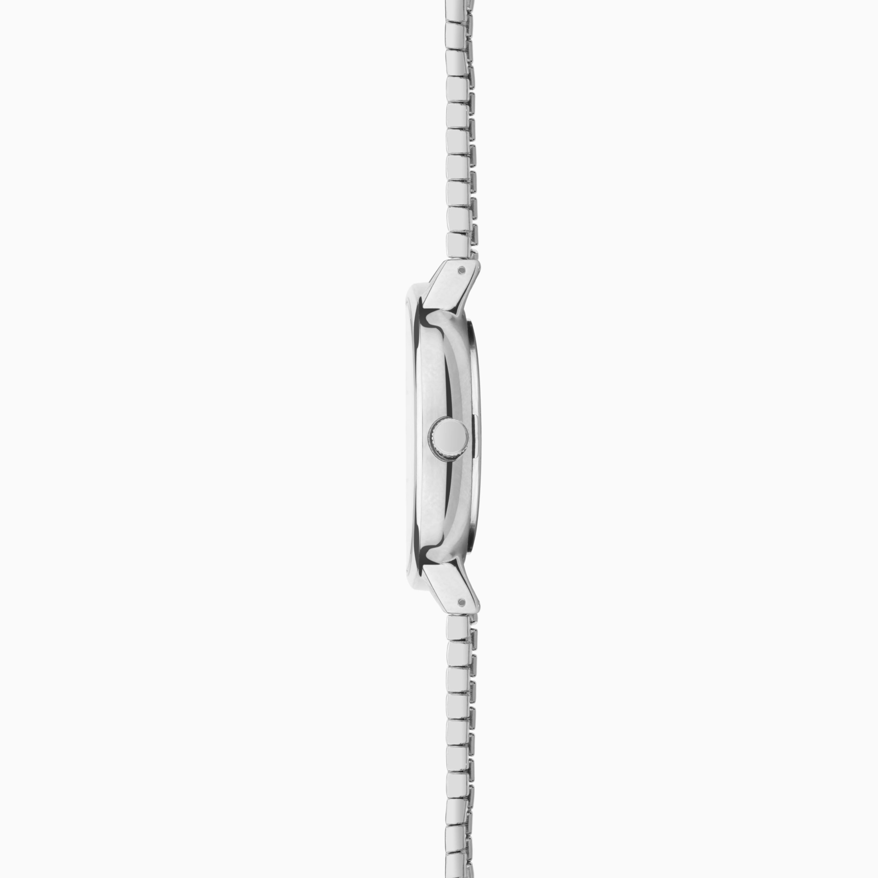 Sekonda Easy Reader Ladies Watch | Silver Brass Case & Stainless Steel Expander Bracelet With White Dial | 30131