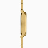 Sekonda Jones Mens Watch | Gold Stainless Steel Case & Bracelet | Silver Dial | 30154