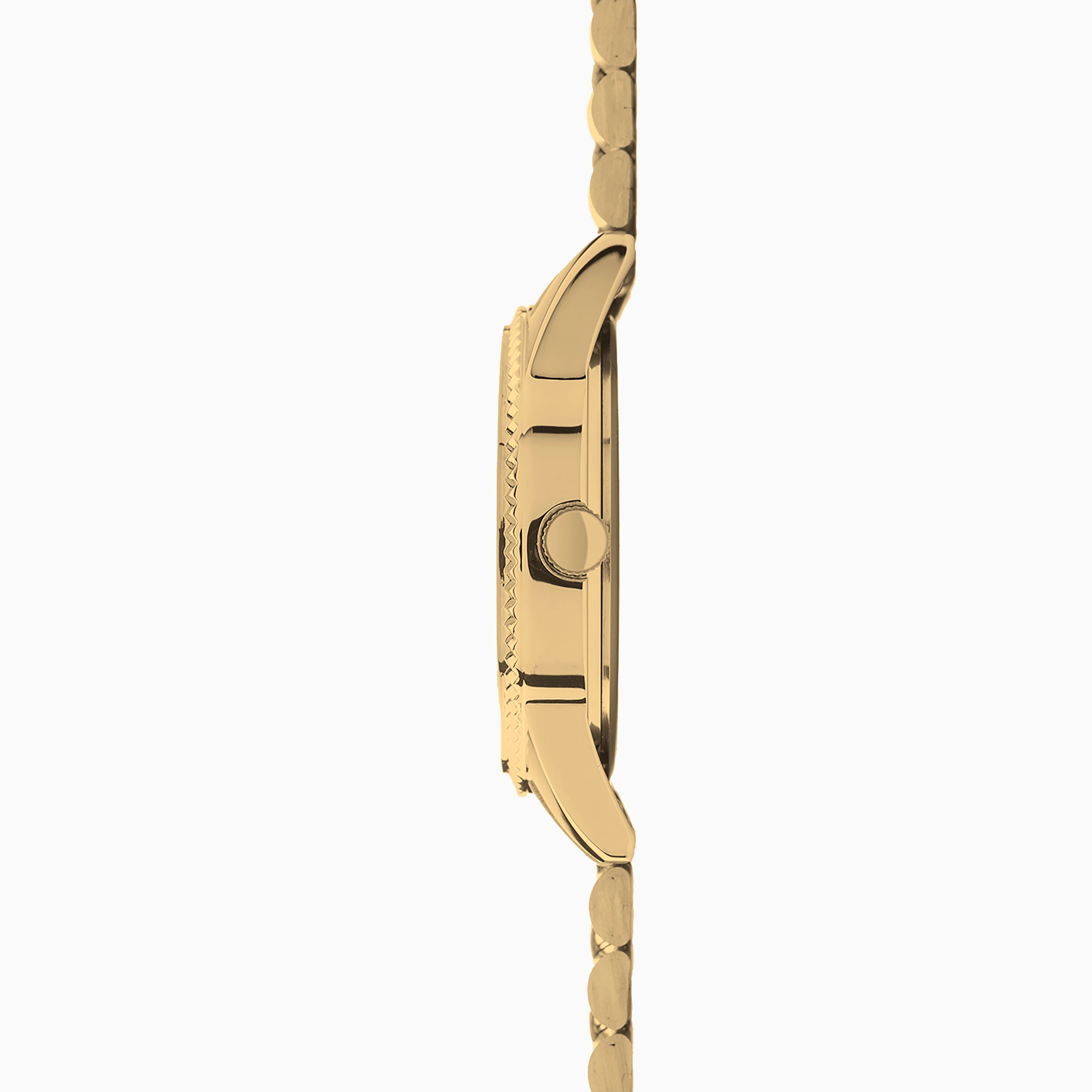 Sekonda King Menã¢¬¢S Watch | Gold Alloy Case & Stainless Steel Bracelet With Green Dial | 30157