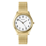 Sekonda Easy Reader Mens Watch | Gold Case & Stainless Steel Bracelet With White Dial | 3752
