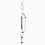 Sekonda Monica Ladies Watch | Two Tone Case & Alloy Bracelet With White Dial | 40125