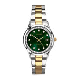 Sekonda Catherine Ladies Watch | Silver Case & Stainless Steel Bracelet With Green Dial | 40295