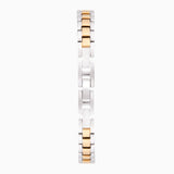 Sekonda Cocktail Ladies Watch | Silver Case & Two Tone Bracelet With Rose Gold Dial | 40360