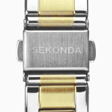 Sekonda Taylor Ladies Watch | Two Tone Case & Stainless Steel Bracelet With Grey Dial | 40429