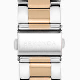Sekonda Taylor Ladies Watch | Two Tone Case & Stainless Steel Bracelet With Silver Dial | 40474