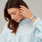 Sekonda Catherine Ladies Watch | Silver Case & Stainless Steel Bracelet With Blue Dial | 40476