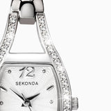 Sekonda Cocktail Ladies Watch | Silver Case & Alloy Bracelet With Silver White Dial | 4191