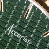 Accurist Origin Men'S Watch | Gold Case & Stainless Steel Bracelet With Fir Green Dial | 41Mm | 70009