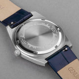 Accurist Origin Ladies Watch | Silver Case & Blue Leather Strap With Blue Dial | 34Mm | 70012