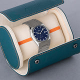 Accurist Origin Men'S Watch | Silver Case & Stainless Steel Bracelet With Royal Blue Dial | 41Mm | 70019
