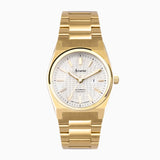 Accurist Origin Automatic Ladies Watch | Gold Stainless Steel Case & Bracelet With White Dial | 34Mm | 70025