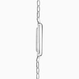 Accurist Rectangle Ladies Watch | Silver Case & Stainless Steel Bracelet With White Dial | 26Mm | 71005