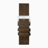 Accurist Dive Men'S Watch | Two Tone Case & Brown Leather Strap With Samphire Green Dial | 42Mm | 72000