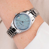 Accurist Everyday Ladies Watch | Silver Case & Stainless Steel Bracelet With Blue Dial | 30Mm | 74002