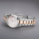 Accurist Everyday Ladies Watch | Silver Case & Two Tone Bracelet With White Dial | 30Mm | 74004
