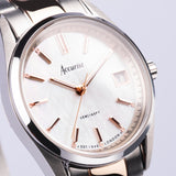 Accurist Everyday Ladies Watch | Silver Case & Two Tone Bracelet With White Dial | 30Mm | 74004