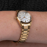 Accurist Everyday Ladies Watch | Gold Case & Stainless Steel Bracelet With White Dial | 30Mm | 74005