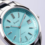 Accurist Everyday Unisex Watch | Silver Case & Stainless Steel Bracelet With Cambridge Blue Dial | 36Mm | 74008