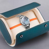 Accurist Everyday Solar Ladies Watch | Silver Stainless Steel Case & Bracelet With Blue Mother-Of-Pearl Dial | 30Mm | 74016
