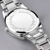 Accurist Everyday Solar Ladies Watch | Silver Stainless Steel Case & Bracelet With Blue Mother-Of-Pearl Dial | 30Mm | 74016