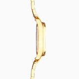 Accurist Everyday Solar Men'S Watch | Gold Stainless Steel Case & Bracelet With Green Dial | 40Mm | 74018