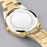 Accurist Everyday Solar Men'S Watch | Gold Stainless Steel Case & Bracelet With Green Dial | 40Mm | 74018