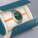 Accurist Aviation Men'S Watch | Silver Case & Stainless Steel Bracelet With Forest Green Dial | 41Mm | 76002