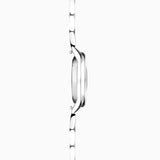 Accurist Dress Diamond Ladies Watch | Silver Stainless Steel Case & Bracelet With White Mother Of Pearl Dial | 28Mm | 77000