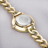 Accurist Jewellery Ladies Watch | Gold Case & Stainless Steel Bracelet With Green Malachite Dial | 28Mm | 78000