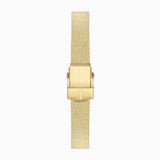 Accurist Jewellery Ladies Watch | Gold Case & Stainless Steel Bracelet With Black Onyx Dial | 28Mm | 78002