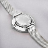 Accurist Jewellery Ladies Watch | Silver Case & Stainless Steel Bracelet With Rose Quartz Dial | 28Mm | 78005
