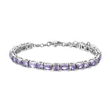 Bracelet With Amethyst Color Cubic Zirconia. | Big20