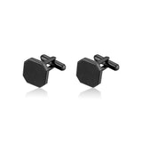 Cufflinks And Ruthenium Color Pvd Coating.|Bik107