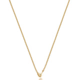 Necklace And 14K Gold Pvd Coating.|Bkc02