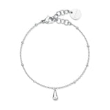 Bracelet With Drop-Shaped Pendant.|Bpc17