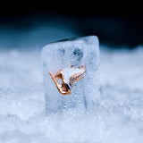 925   Sterling Silver Ice Skate Charm, White Enamels | Rz235R