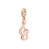 925   Sterling Silver Violin Key Charm | Rz237R