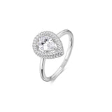 925  Sterling Silver Ring, 61 White Cubic Zirconia | Rzan31D